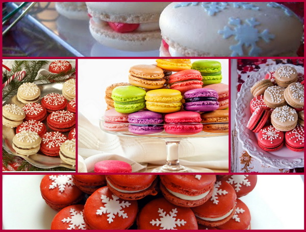 Karácsonyi macaron válogatás